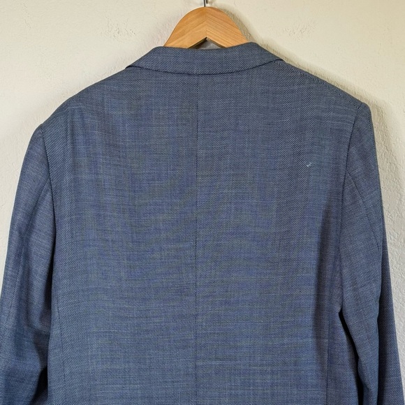 Ermenegildo Zegna Milano Easy Wool Linen & Silk Blazer Suit Jacket Size 52 R - Picture 8 of 13